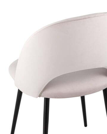 Стул Меган велюр светло-розовый (Стул Меган светло розовый)