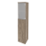 Шкаф высокий узкий правый Onix O.SU-1.7R 400x420x1977 (Тиквуд Светлый)