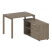 Рабочая станция с опорной тумбой правая Metal System Style БП.РС-СТС-2.1 Пр 1100x1520x750 (Дуб Наварра/Серый металл) Рабочая станция с опорной тумбой правая Metal System Style БП.РС-СТС-2.1 Пр 1100x1520x750 (Дуб Наварра/Серый металл)