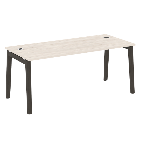 Стол руководителя на деревянных опорах Onix Wood Direct OW.SRR-5.8 1780x800x750 (Денвер Светлый/Дуб Темный) Стол руководителя на деревянных опорах Onix Wood Direct OW.SRR-5.8 1780x800x750 (Денвер Светлый/Дуб Темный)