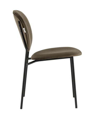 Стул Стенли велюр коричневый (Стул Стенли коричневый) Стул Стенли велюр коричневый (Стул Стенли коричневый)