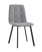Стул Oliver Square велюр серый (Стул Oliver серый)