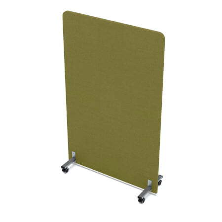 Акустическая мобильная перегородка SOFTOffice 011.МП.1016 1000x377x1600 (Kiwi)