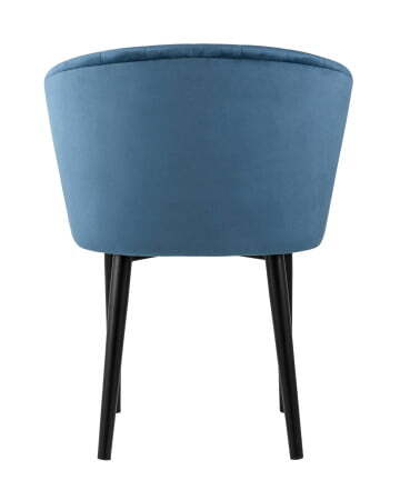 Стул с подлокотниками Нейтон велюр пыльно-синий (Стул Нейтон синий) Стул с подлокотниками Нейтон велюр пыльно-синий (Стул Нейтон синий)