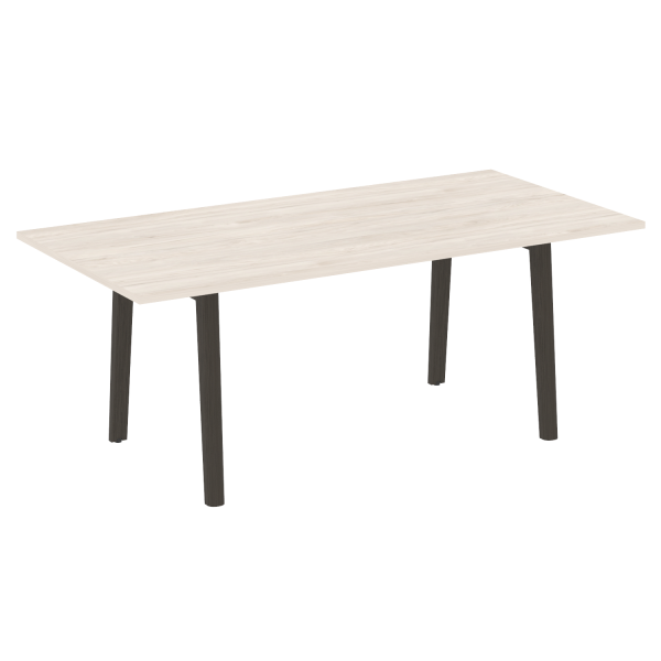Стол переговорный на деревянных опорах Onix Wood Direct OW.PRG-19 1980x980x750 (Денвер Светлый/Дуб Темный) Стол переговорный на деревянных опорах Onix Wood Direct OW.PRG-19 1980x980x750 (Денвер Светлый/Дуб Темный)