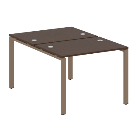 Рабочая станция Metal System Style БП.РАС-СП-2.1 1000x1475x750 (Венге Цаво/Мокко металл)