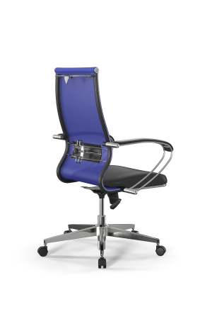 Кресло для руководителя Метта Sit 10 B2-163K - T+Extra /Km00/Wm12/K1cL(M09.B22.G18.W02) (Васильковый | Черный)