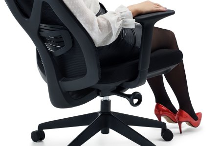 Офисное кресло King-11 Sinchrocomfort Black (Черный)