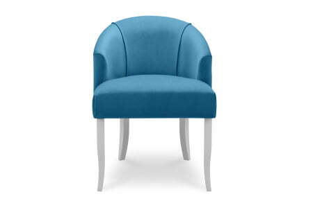 Стул-кресло Nikole (590x670x820) Голубой (Голубой)