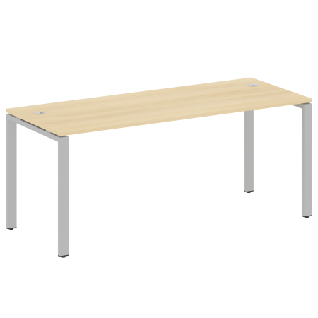 Стол письменный Metal System Style БП.СП-5 1800x720x750 (Акация/Серый металл)