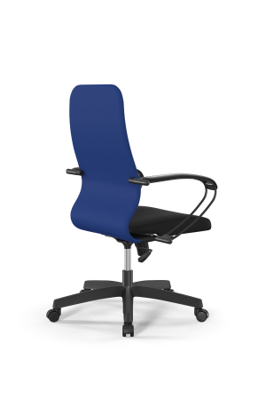 Кресло для руководителя Метта Sit 8 B2-10K - UMF(X1) /Uh02/Wh00/K1bL(M09.B02.G15.W01) (Синий | Черный)