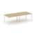 Стол переговорный SN-5P.SPRG-044 (3160х1180х750) (Тиквуд Светлый/Металл Антрацит) Стол переговорный SN-5P.SPRG-044 (3160х1180х750) (Тиквуд Светлый/Металл Антрацит)
