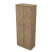 Шкаф высокий Gloss line 9НШ.005.1 800x450x2045 (Teakwood)