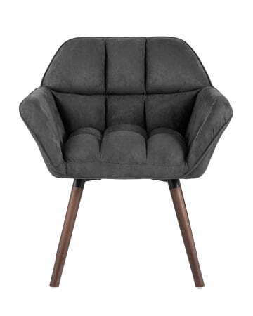 Кресло Брайан темно-серое (Стул-кресло Брайан темно-серый)