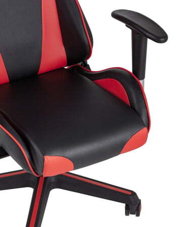Кресло игровое TopChairs Racer черно-красное (Геймерское кресло Racer черный, красный) Кресло игровое TopChairs Racer черно-красное (Геймерское кресло Racer черный, красный)