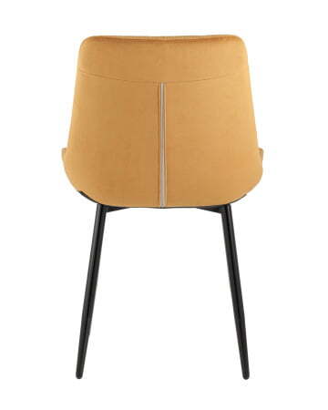 Стул Флекс велюр оранжевый (Стул Флекс оранжевый)