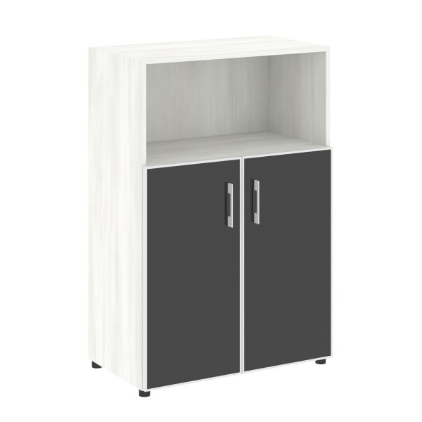 Шкаф для документов со стеклом черным LT.ST-2.2 R Black (Снежная Патина) Шкаф для документов со стеклом черным LT.ST-2.2 R Black (Снежная Патина)