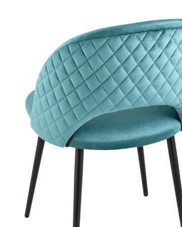 Стул Меган NEW велюр с ромбами сине-зелёный (Стул Меган сине-зеленый) Стул Меган NEW велюр с ромбами сине-зелёный (Стул Меган сине-зеленый)
