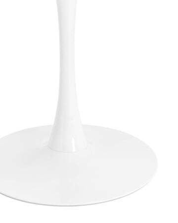 Стол Tulip D100 белый (Стол обеденный Tulip белый)