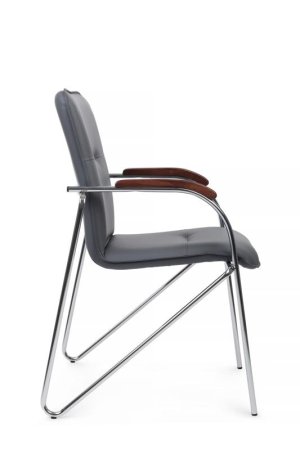 Стул Самба с деревянными подлокотниками SMB-02H Серый (Серый)