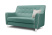 Диван 2-местный Muson (1500x810x920) Аквамарин (Аквамарин)