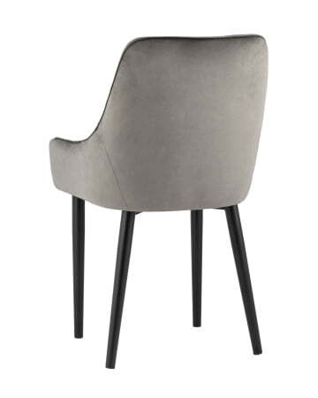 Стул Джоан велюр тёмно-серый (Стул Джоан темно-серый)