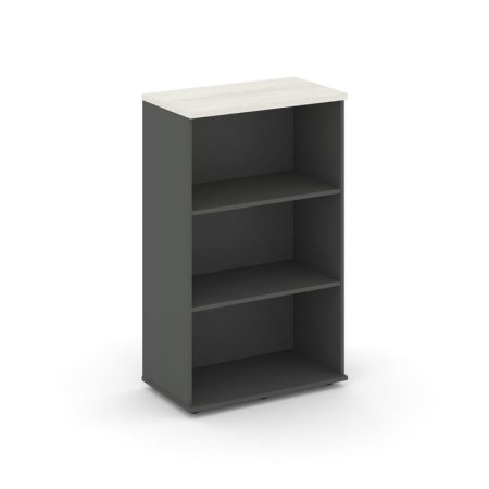 Тумба опорная/приставная SN.TOP-052 (700х400х1150) (Антрацит/Дуб Наварра)