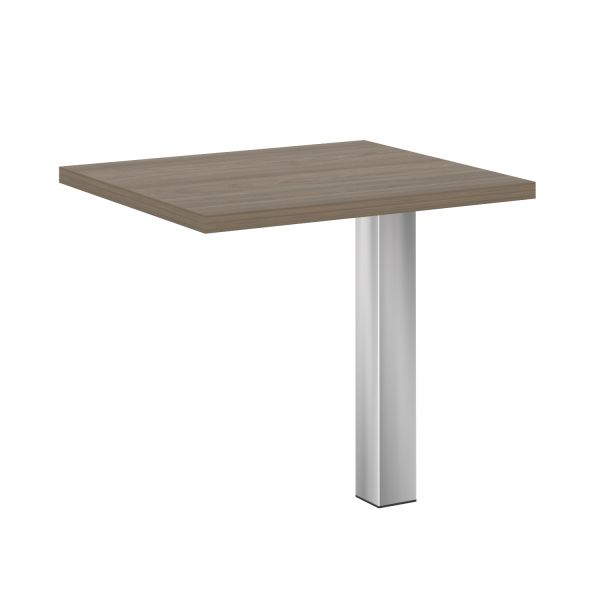 Брифинг-приставка M-LT.BR-1 (Вяз Благородный/Серый металл)