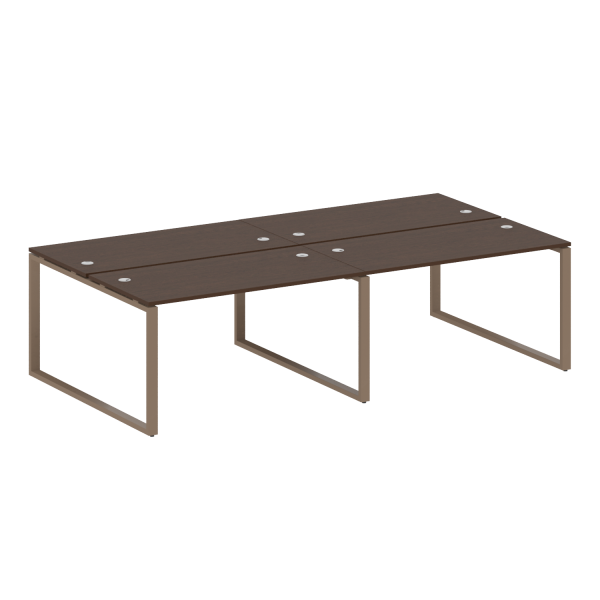 Рабочая станция Metal System Style БО.СМ-4.3 2800x1475x750 (Венге Цаво/Мокко металл) Рабочая станция Metal System Style БО.СМ-4.3 2800x1475x750 (Венге Цаво/Мокко металл)