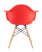 Стул DAW красный (Стул DAW красный)