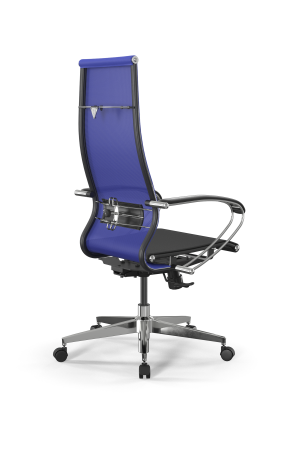Кресло для руководителя Метта SynchroSit 10 B1-107K - T /Km00/Nb00/K1cL(M20.B22.G18.W02) (Васильковый | Черный) Кресло для руководителя Метта SynchroSit 10 B1-107K - T /Km00/Nb00/K1cL(M20.B22.G18.W02) (Васильковый | Черный)