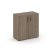 Шкаф низкий широкий SN.STS-301 (796х400х833) (Антрацит/Тиквуд Светлый)