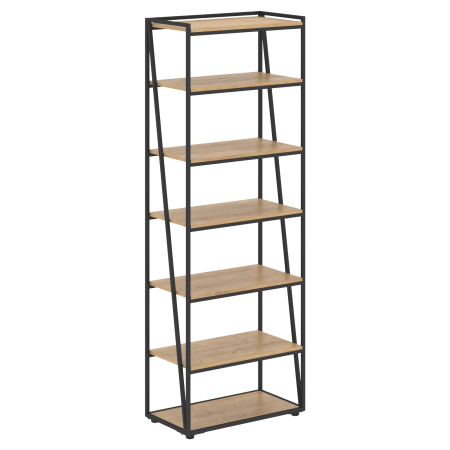 Стеллаж широкий LOFTIS LMHC 80 800х430х2253 (Дуб Бофорд)