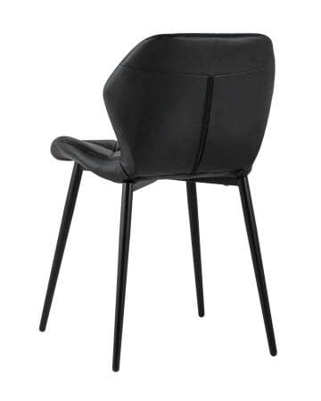 Стул Эдвин экокожа черный (Стул Эдвин черный)