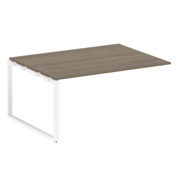 Проходной наборный элемент переговорного стола Metal System Style БО.ППРГ-4 1600x1235x750 (Вяз/Белый металл) Проходной наборный элемент переговорного стола Metal System Style БО.ППРГ-4 1600x1235x750 (Вяз/Белый металл)