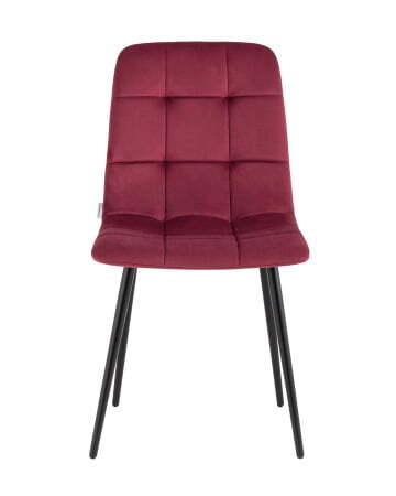 Стул Одди велюр красный (Стул Одди красный)