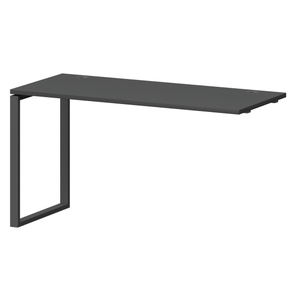 Модуль линейный на металлокаркасе Смарт СМС25-О-10К.60Э.Пр25 1000x600x750 (Графит/Антрацит)