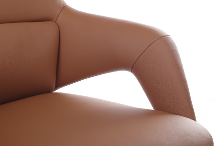 Офисное кресло Aura FK005-A Светло-коричневый (Светло-коричневый) Офисное кресло Aura FK005-A Светло-коричневый (Светло-коричневый)