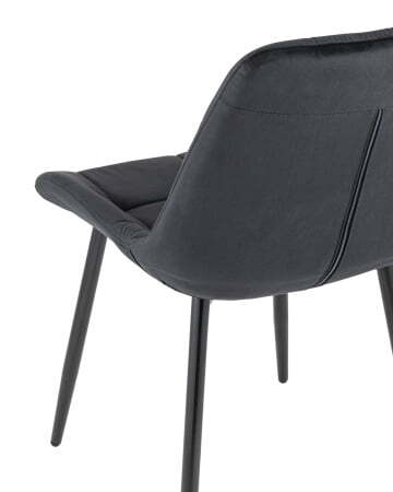 Стул Флекс велюр черный (Стул Флекс черный)
