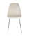 Стул Валенсия велюр кремовый хромированные ножки (Стул Валенсия кремовый)