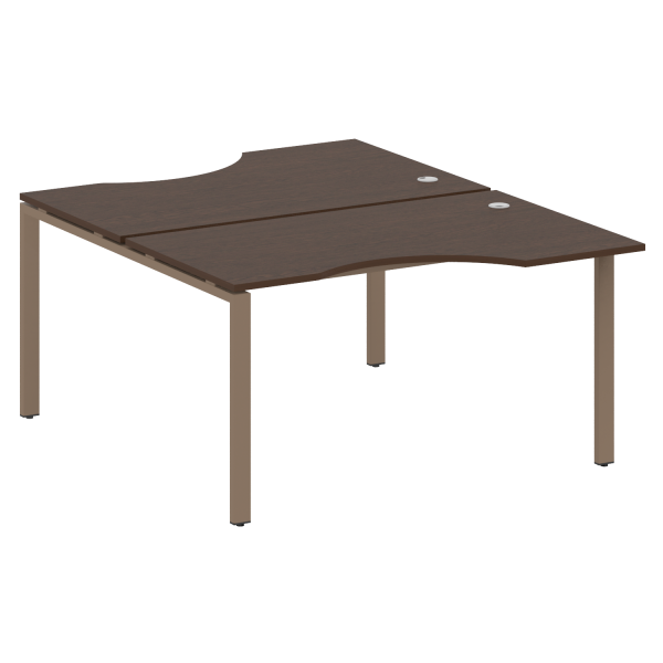 Рабочая станция криволинейная Metal System Style БП.РАС-СА-2.2 1400x1835x750 (Венге Цаво/Мокко металл) Рабочая станция криволинейная Metal System Style БП.РАС-СА-2.2 1400x1835x750 (Венге Цаво/Мокко металл)