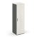 Гардероб узкий глубокий SN.GB-002 (600х600х1982) (Антрацит/Тиквуд Светлый)