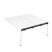 10БДСВ.274 Стол системы Бенч с вырезом, сдвоенный, на 2 рабочих места - средний (1600x1435x750) (Белый премиум/Черный металл)