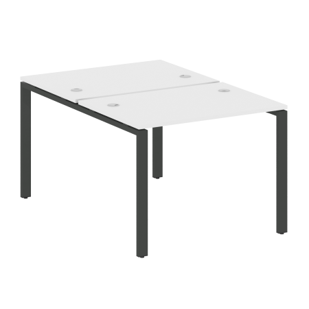 Рабочая станция Metal System Style БП.РАС-СП-2.1 1000x1475x750 (Белый/Антрацит металл)