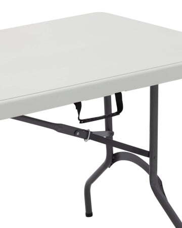 Стол складной чемодан пластиковый Кейт 180 (Стол складной Кейт белый) Стол складной чемодан пластиковый Кейт 180 (Стол складной Кейт белый)