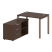 Рабочая станция с опорной тумбой левая Metal System Style БП.РС-СТС-2.1 Л 1100x1520x750 (Дуб Наварра/Серый металл) Рабочая станция с опорной тумбой левая Metal System Style БП.РС-СТС-2.1 Л 1100x1520x750 (Дуб Наварра/Серый металл)