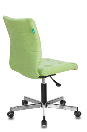 Кресло Бюрократ CH-330M/VELV81 светло-салатовый Velvet 81 крестовина металл (Компьютерное кресло CH-330M светло-салатовый)