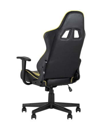 Кресло игровое TopChairs Impala желтое (Геймерское кресло Impala желтый)