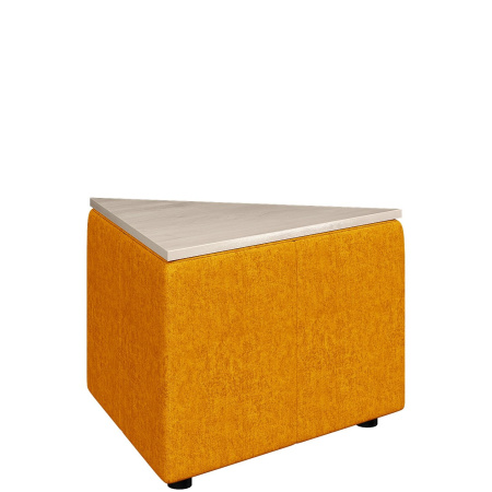 Диван Оригами. Стол треугольный. (Стол треугольный velvet_lux_83)