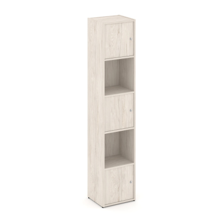 Стеллаж Locker Plus LK.K-007 408x350x1983 (Денвер Светлый |)